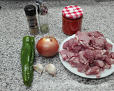 Foto del paso 1 de la receta: Magro de cerdo con tomate