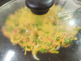 Kodo vegetables millet pancake