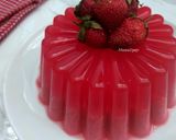 Foto langkah ke 4 dari resep Puding lumut Strawberry.