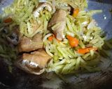 Foto langkah ke 4 dari resep Tumis Labu Siam Tahu.