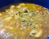 A picture of step 7 of Mix soyabean sabzi.