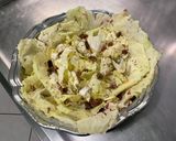 Une image de l'étape 9 de Salade Castelfranco au roquefort, raisins et persil’algues.