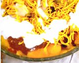 A picture of step 9 of Mix plate chaat.