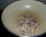 Aaloo bangan with white rice recipe step 2 photo