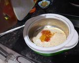A picture of step 2 of Moong dal premix.