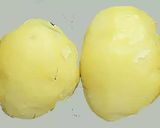 A picture of step 4 of Batata Bhaji(Potato curry).