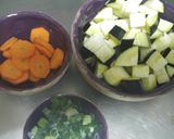Foto del paso 1 de la receta: Wok con arroz con vegetales!!