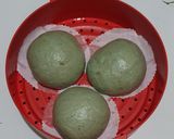 Foto langkah ke 7 dari resep Pao Kukus Biru.