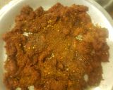 A picture of step 4 of Tsire (the Nigerian suya).