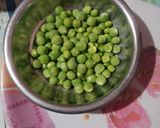 आलू शिमला मिर्च मटर की सब्जी (aloo shimla mirch matar ki sabzi recipe in Hindi) रेसिपी चरण 4 फोटो