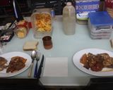 Foto del paso 12 de la receta: Pollo a la naranja con sobras de patatas