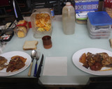 Foto del paso 12 de la receta: Pollo a la naranja con sobras de patatas