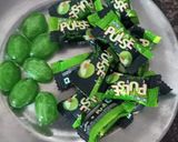 A picture of step 1 of Pulse Candy mojito.
