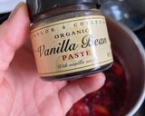 A picture of step 3 of Quick plum and vanilla compote.