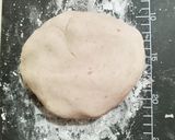 A picture of step 5 of Taro sweet potato balls.