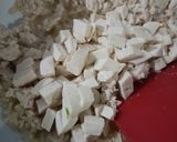 Foto langkah ke 4 dari resep Mun Tahu Ayam Cincang.