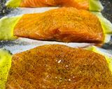 A picture of step 4 of Broiled Salmon 🍣.