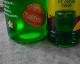 A picture of step 3 of Green sharbat.