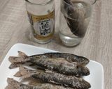 鹽烤苦花魚佐苦花酒的食譜步驟3照片