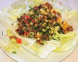 Halloumi saláta sült rókagombával - LC recept fázis 3 fotója