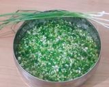 A picture of step 7 of Pure Ghee Green Garlic Cubes | Winter Special Preserve.