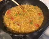 Une image de l'étape 12 de One pot pasta poivron, tomates, pancetta, oignon, origan.