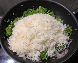 A picture of step 5 of Broccoli Rice.