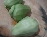 Foto langkah ke 1 dari resep Tumis Labu Siam.