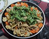 Foto del paso 5 de la receta Quinoa con verduras y ternera
