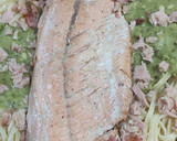 Foto del paso 4 de la receta: Tallarines con salmón 🐟 atún bacon 🐖 y aguacate. 🥑
