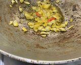 A picture of step 1 of Moms secret gandhali recipes.