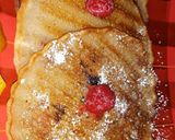 A picture of step 6 of Lemon & berry pancakes.