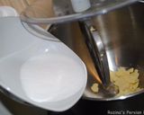 A picture of step 1 of Gata bread (cake).