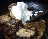 A picture of step 6 of Chicken Biryani.