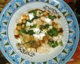 A picture of step 5 of Makhana Chaat.