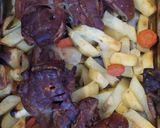 Sült csülök körettel recept fázis 4 fotója