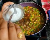 A picture of step 11 of Hot and Sour Soup.