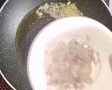 A picture of step 4 of Manchow soup.