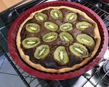 Une image de l'étape 11 de Tarte kiwis Nutella.