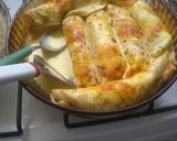 Foto del paso 5 de la receta: Canelones fáciles de jamón, queso y palmitos con salsa con curry