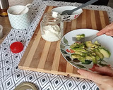 Foto del paso 3 de la receta: Berenjena a la plancha con salsa de aguacate y yogur