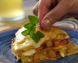 Foto del paso 7 de la receta: Lasaña de crepas a la hawaiana