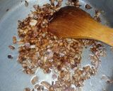 A picture of step 4 of Keema Daal Pulao.