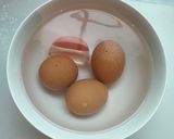 A picture of step 1 of Spicy Deviled Eggs - A Classic that still makes me Smile and the Kids love them !!!! - ENJOY :P.