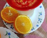 A picture of step 1 of Sunrise Mocktail.