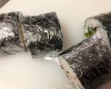 A picture of step 4 of Japanese Tuna Salad Roll.