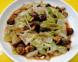 รูปขั้นตอนการทำที่ 5 ของ ผักกาดแก้วผัดน้ำมันหอย