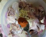 A picture of step 3 of Mughlai Chicken.