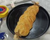 A picture of step 12 of Coconut French loaf.
