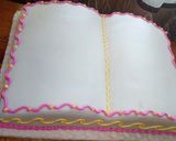 A picture of step 35 of Bible fruitcake.